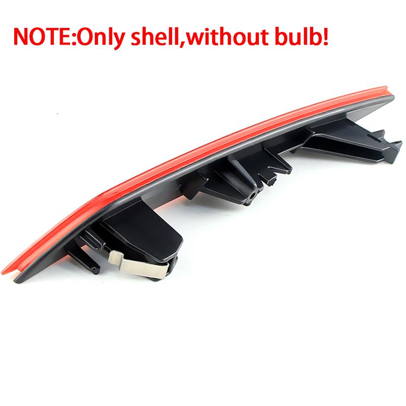 2PCS For Honda Civic Sedan 2013 2014 2015 Rear Bumper Reflector Tail Stop Brake Car Light housing without bulb