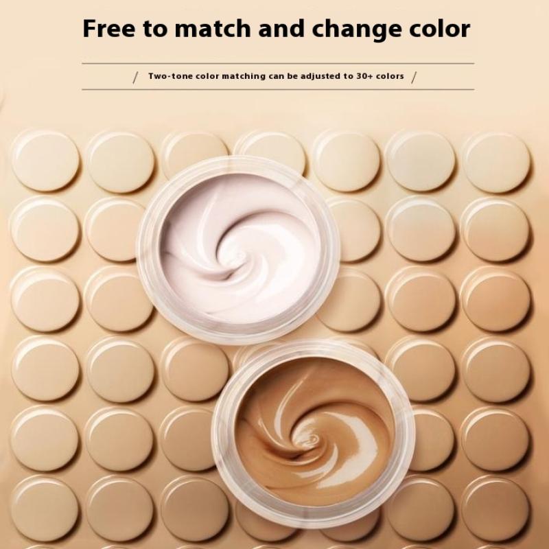 Tattoo Concealer Waterproof Brightening Cover Tattoo Dark Circles Acne Marks Scars Birthmarks Invisible Two-Tone Concealer