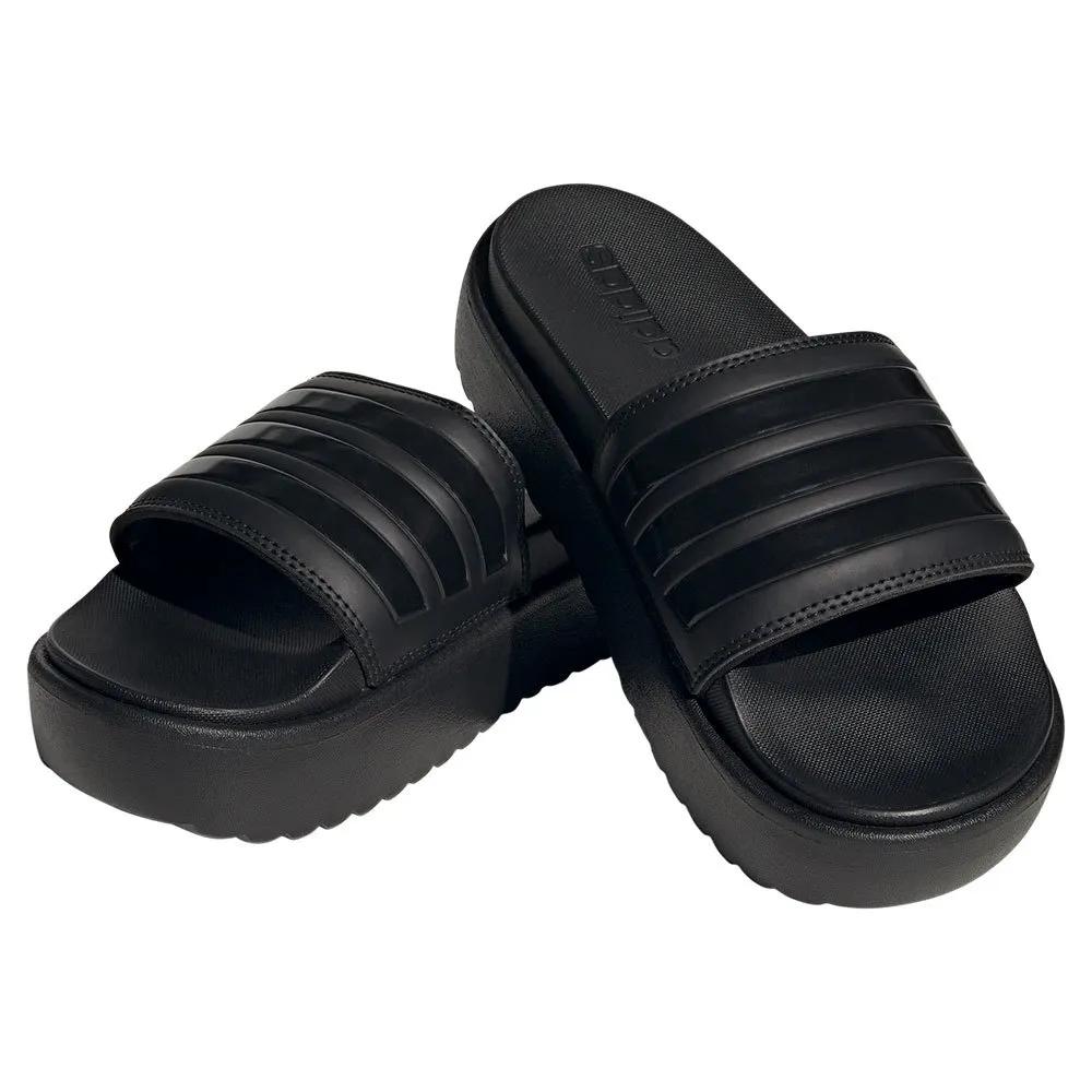 adidas Adilette Platform Sandals 3 Cm Platform Black