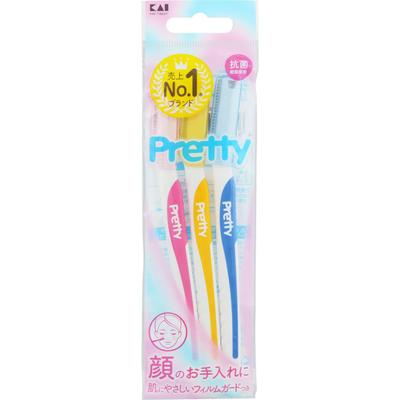 Kaijirushi Razor Pretty Face L FRL-3P Disposable for Women Women's Razors Disposable for Women