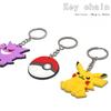 Adorable Keychains: Featuring Pikachu, Squirtle, Bulbasaur & Charizard! Perfect for fans of the iconic cartoon creat