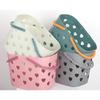 Plastic Shower Basket Large Capacity Drainage Toiletry Basket New College Dorm Organizer