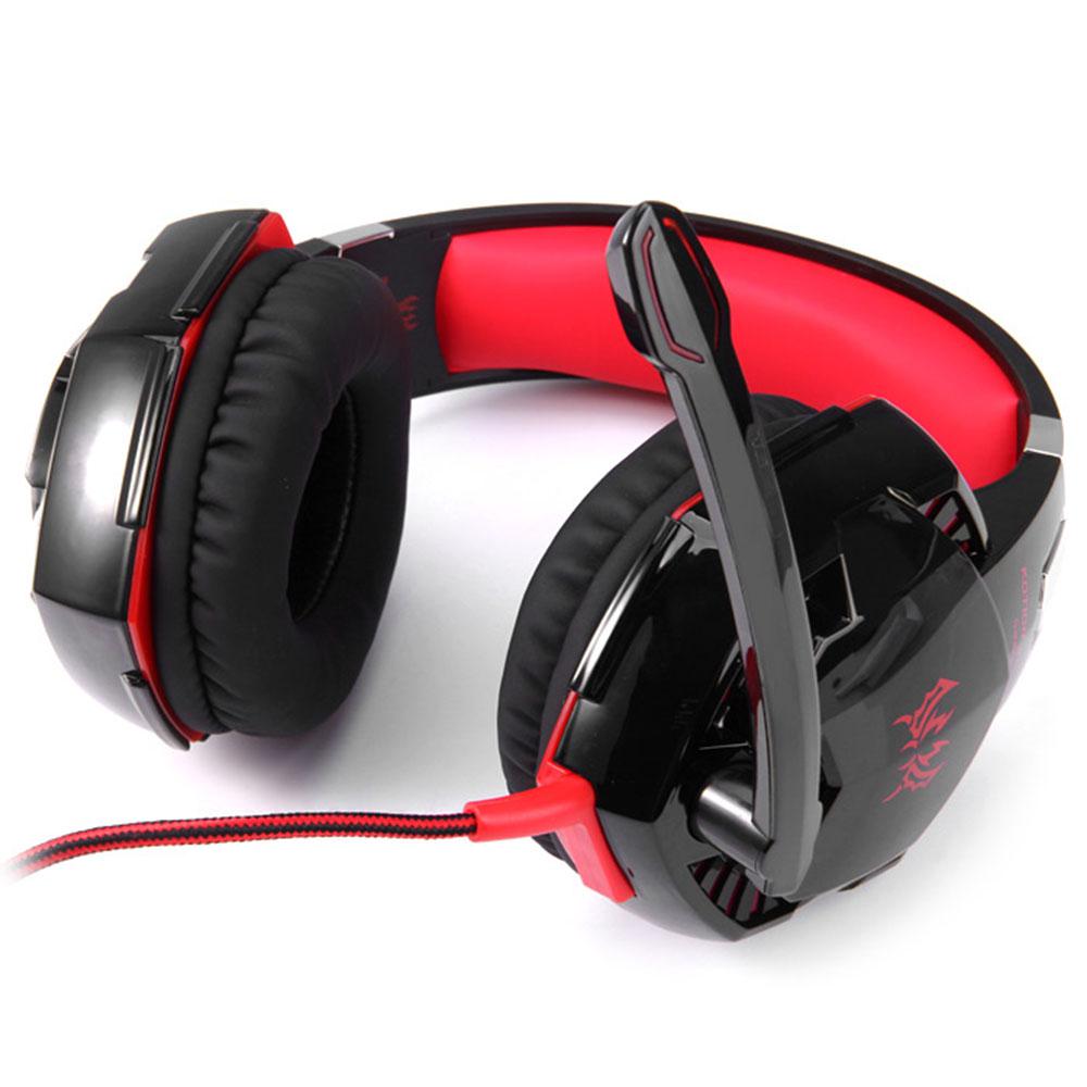 Buy KOTION EACH G2200 Gaming Headphone 7.1 Surround USB Vibration Game  Headset Headband Headphone at affordable prices — free shipping, real  reviews with photos — Joom