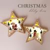 Christmas Tree Wooden Light Up Ornament With Snowman Design For Holiday Decor