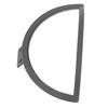 Convex Rearview Mirror ABS and Glass Broad Vision Range Half Dome Mirror for Forklift