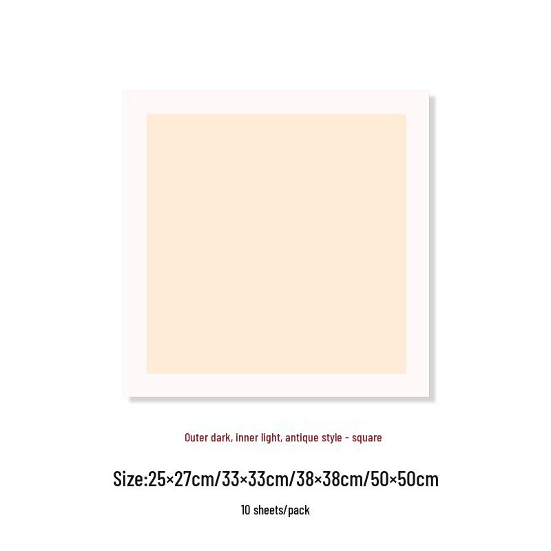 Doufang Xuan Thickened Soft Card, Mirror Surface Blank Drawing Paper for Calligraphy & Freehand Painting