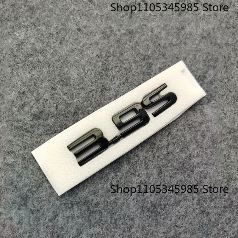 

For BYD HAN EV DMI Sticker Car Rear Emblem Badge Decals Build Your Dreams Black Badge Logo Emblem Car-Styling 3.9S Trunk Badge Glossy Black