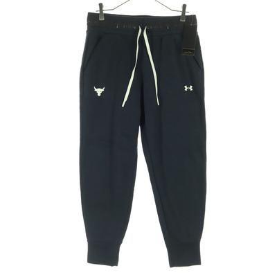 Unused One Point Logo Back Brushed Sweat Pants M Black Men's Used