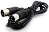 ABE MIDI Cable Round DIN Plug DIN Plug AFMC Black 2m 5-Pin -