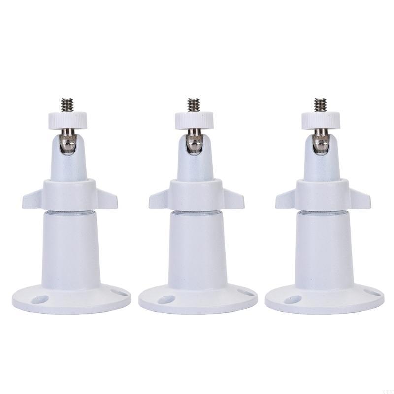 

Pack of 3 Camera Wall Mounts Adjustable Surveillances Holder Wall Mount Bracket X3UC белый