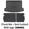 For Geely EX2 Proton eMas 5 E22H 2024 2025 2026 TPE Car Trunk Mat Anti-scratch Waterproof Rubber Storage Pad Carpet Accessories