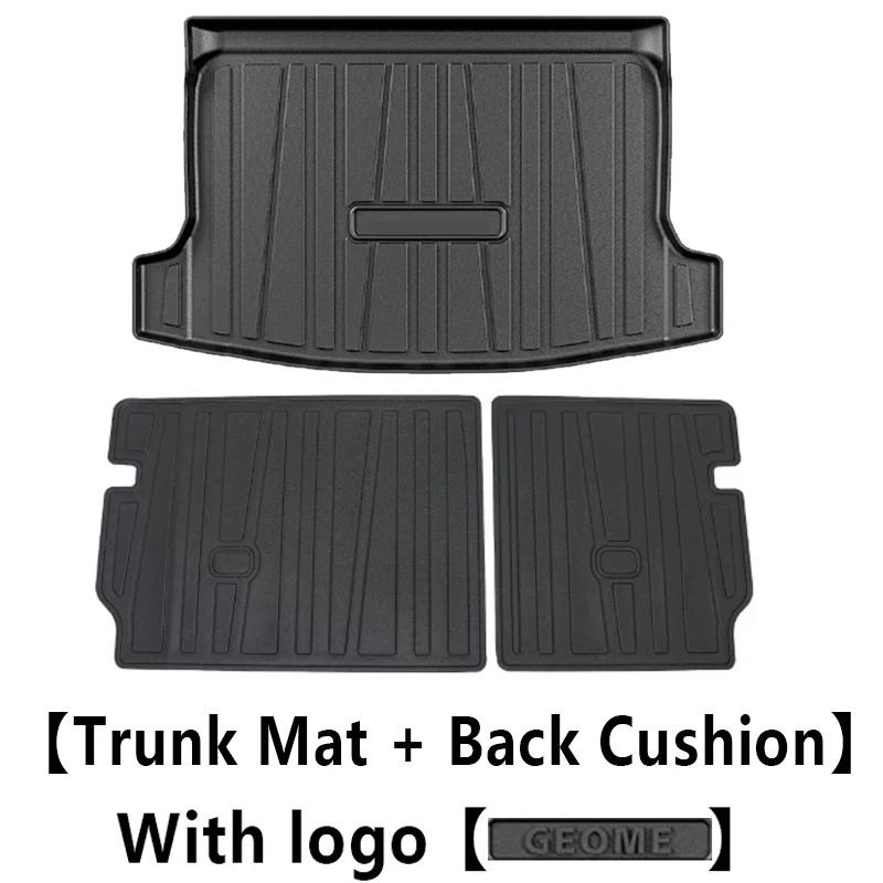 For Geely EX2 Proton eMas 5 E22H 2024 2025 2026 TPE Car Trunk Mat Anti-scratch Waterproof Rubber Storage Pad Carpet Accessories