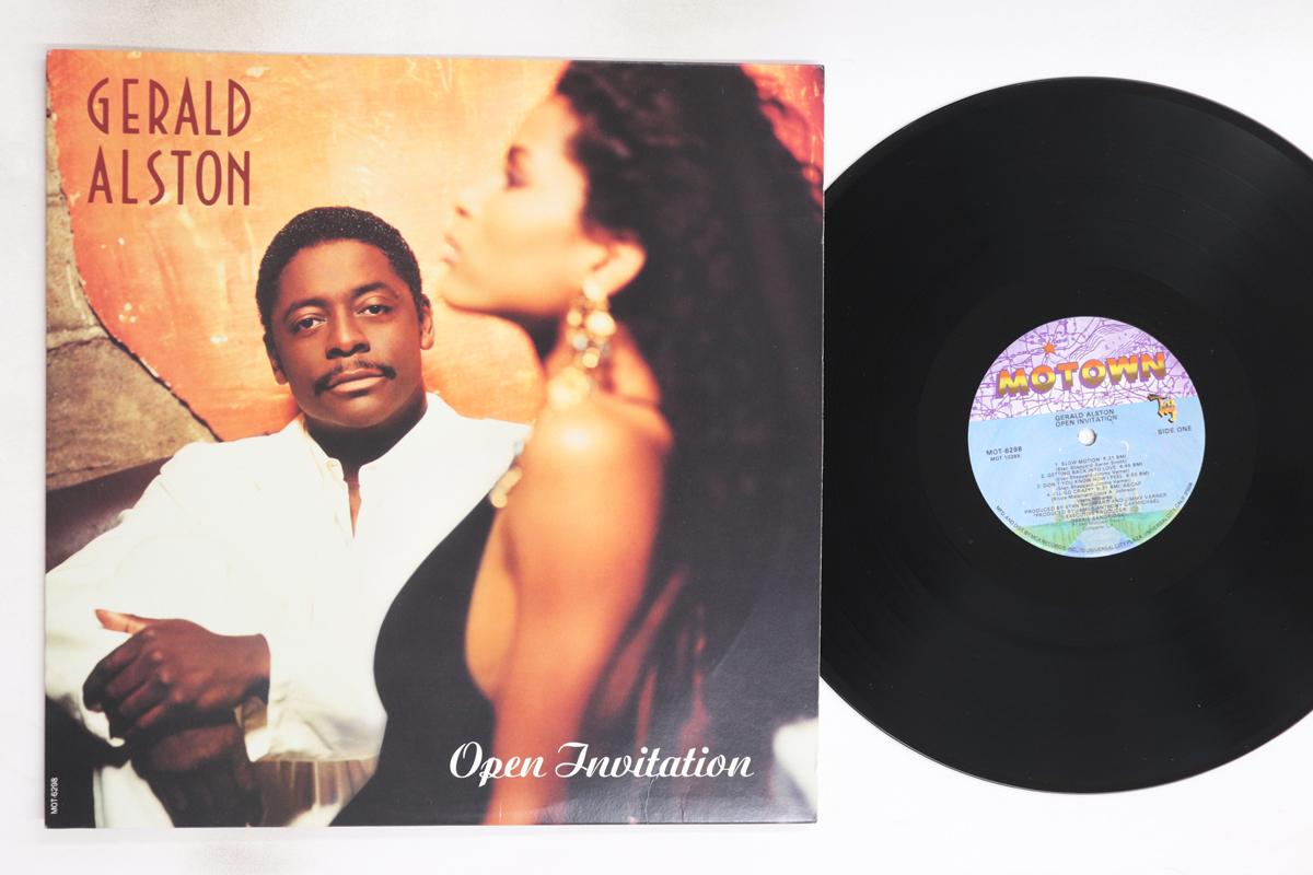

LP Record GERALD ALSTON Open Invitation MOT6298 MOTOWN 199 US SoulFunk Used