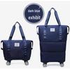 Wheeled Waterproof Travel Bag: Wet/Dry Separation, Large Capacity, Hand-Carry Luggage, Maternity, Business Trip
