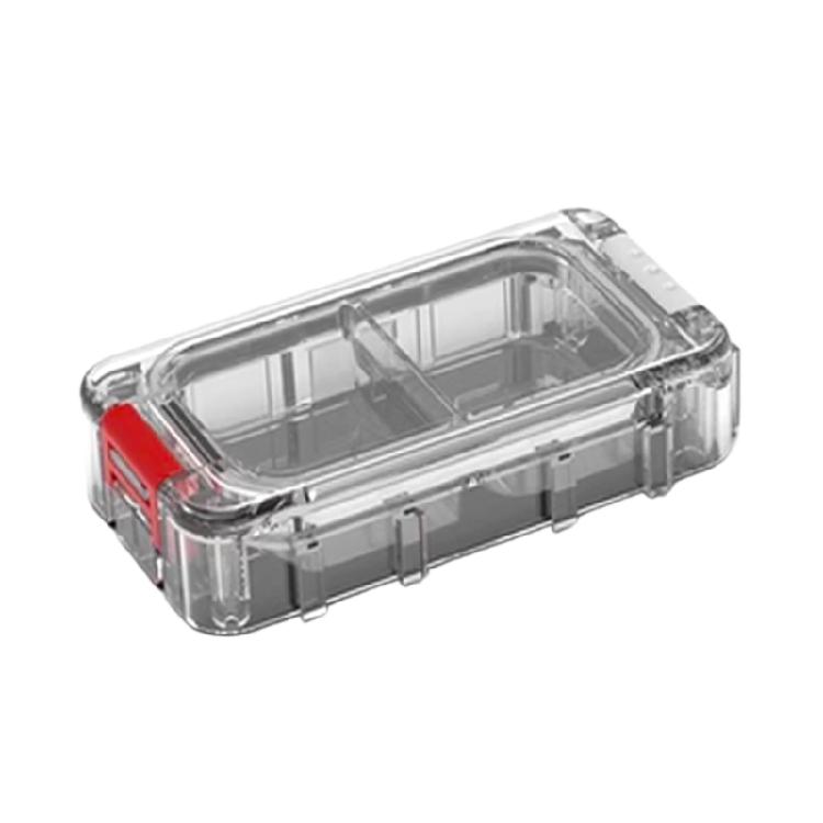 Fishing Accessory Container Magnetic Lures Box, Splicing Glow in Dark Clear
