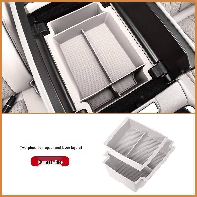 Enhanced Tengshi D9 Silicone Center Console Armrest Storage Organizer