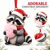 Christmas 2D Acrylic Hanging Ornament Holiday Decoration for Home Festive Decor