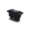 6 Pin Car Glass Lifter Switch Electric Power Switch Button With Green 12V 24V 10A Car Electric-Window Switch Accessories Parts