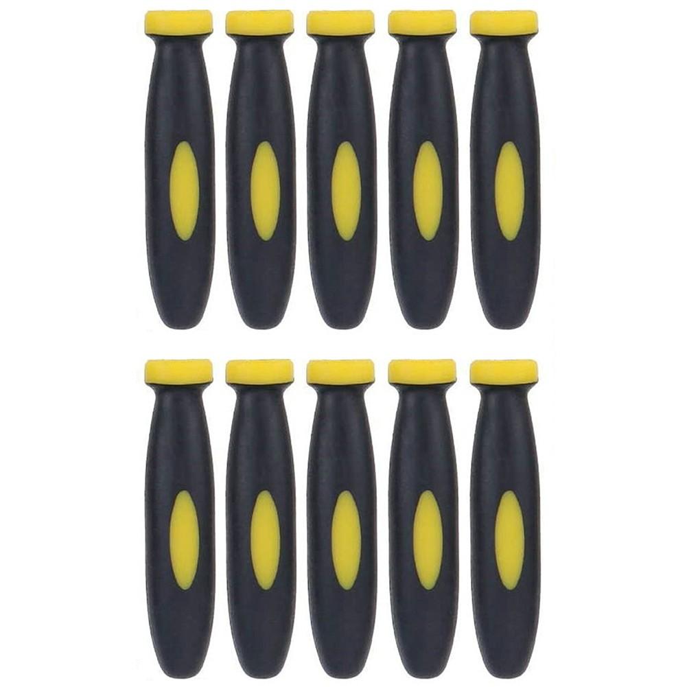 Easy Use Wood Files Handles Rubber Office Accessory