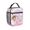 Cute Sugarbunnies Insulated Lunch Bag Cooler Bag Meal Container Cartoon High Capacity Tote Lunch Box Girl Boy School  Outdoor
