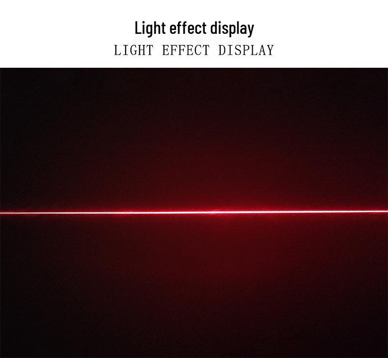 10X30mm 650nm 10mW Fixed Focus Red Laser Line Module with DC Interface