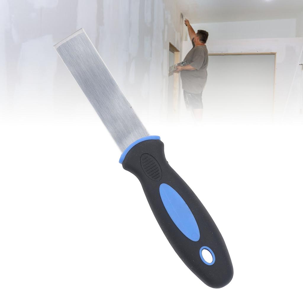 3Pcs Putty Scraper Stainless Steel Paint Scraper Set Plastic Handle Engraving Spackle   Repair Spreading Tools