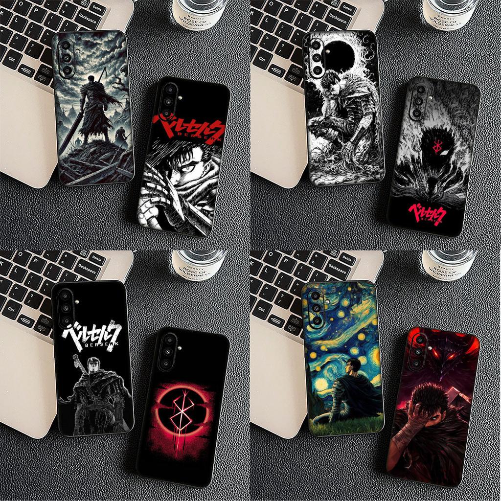 Cover for Xiaomi Redmi Note 12 10 11 9 Pro 10C 12C 9T 9A 10A 12S Note11 Note12 5G 4G Phone Case Comics Berserks Anime Guts