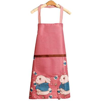 Cartoon Rabbit Waterproof Kitchen Apron