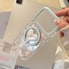 Cute Bear Magnetic Heart-Shaped Phone Case for iPhone 16, iPhone 17, and iPhone 17 Pro Max
