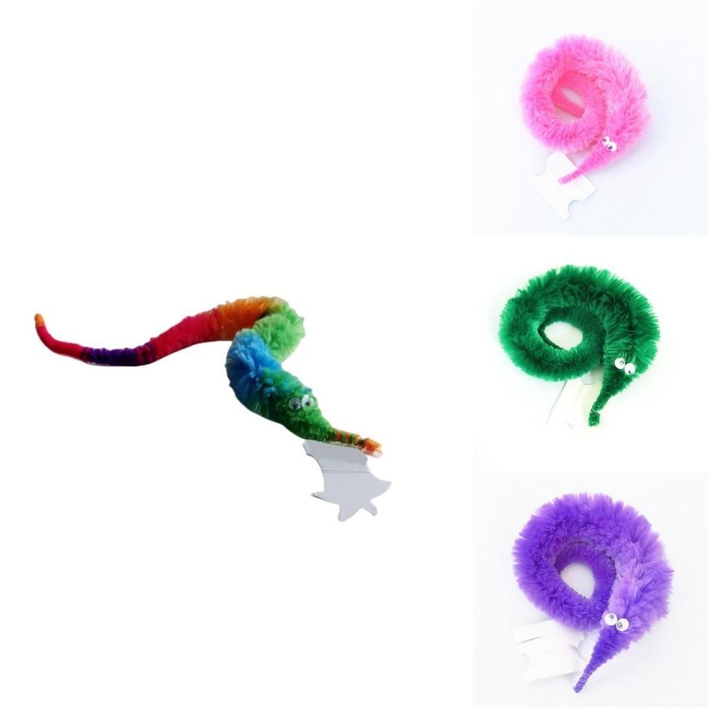 Maginis kirmėlė Twisty Smagus ir unikalus pliušinis žaislas išdaigininkams, magijos entuziastams 22,5 cm