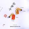 Long-lasting Vietnamese Gold Sand DIY Accessories: Promising Future Pendant & Successful Exam Beaded Bracelet