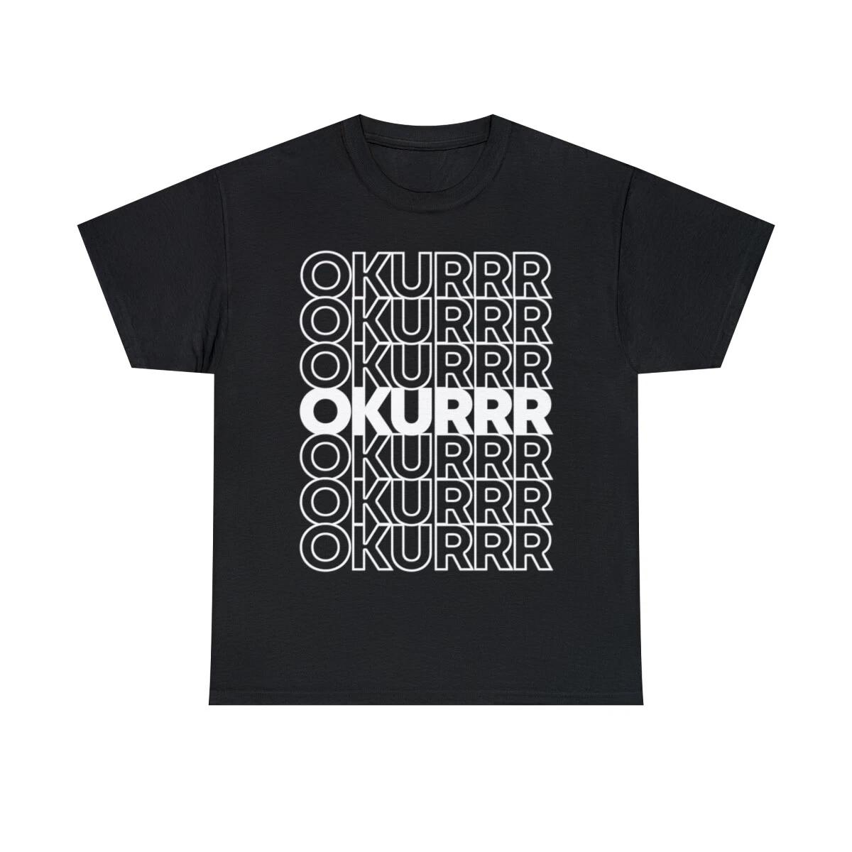 Retro Okurrr Graphic Tee Shirt, S-5XL XL
