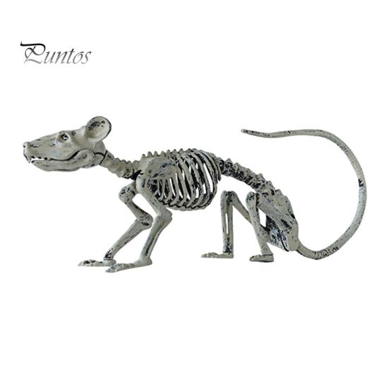 

1/4 шт. Хэллоуин украшение скелета животного реалистичная крыса ворона паук скорпион скелет фигурка пластиковая кость статуя модель для домашнего офиса кафе