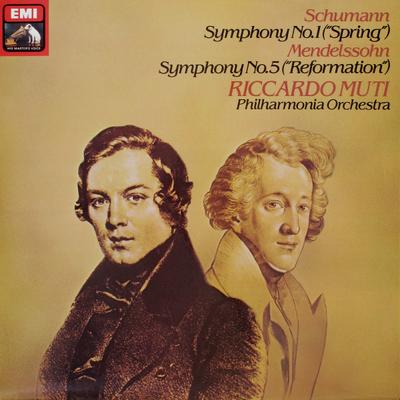 Płyta LP ROBERT SCHUMANN, FELIX MENDELSSOHN- - Symfonia nr. 1 'Wiosna' Itp ASD3781 His Master's Vo 1979 UK Klasyczna Używana