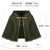 Halloween Gothic Hooded Robe Costume With Chain Detail Medieval Wizard Priest Cosplay Outfit Party