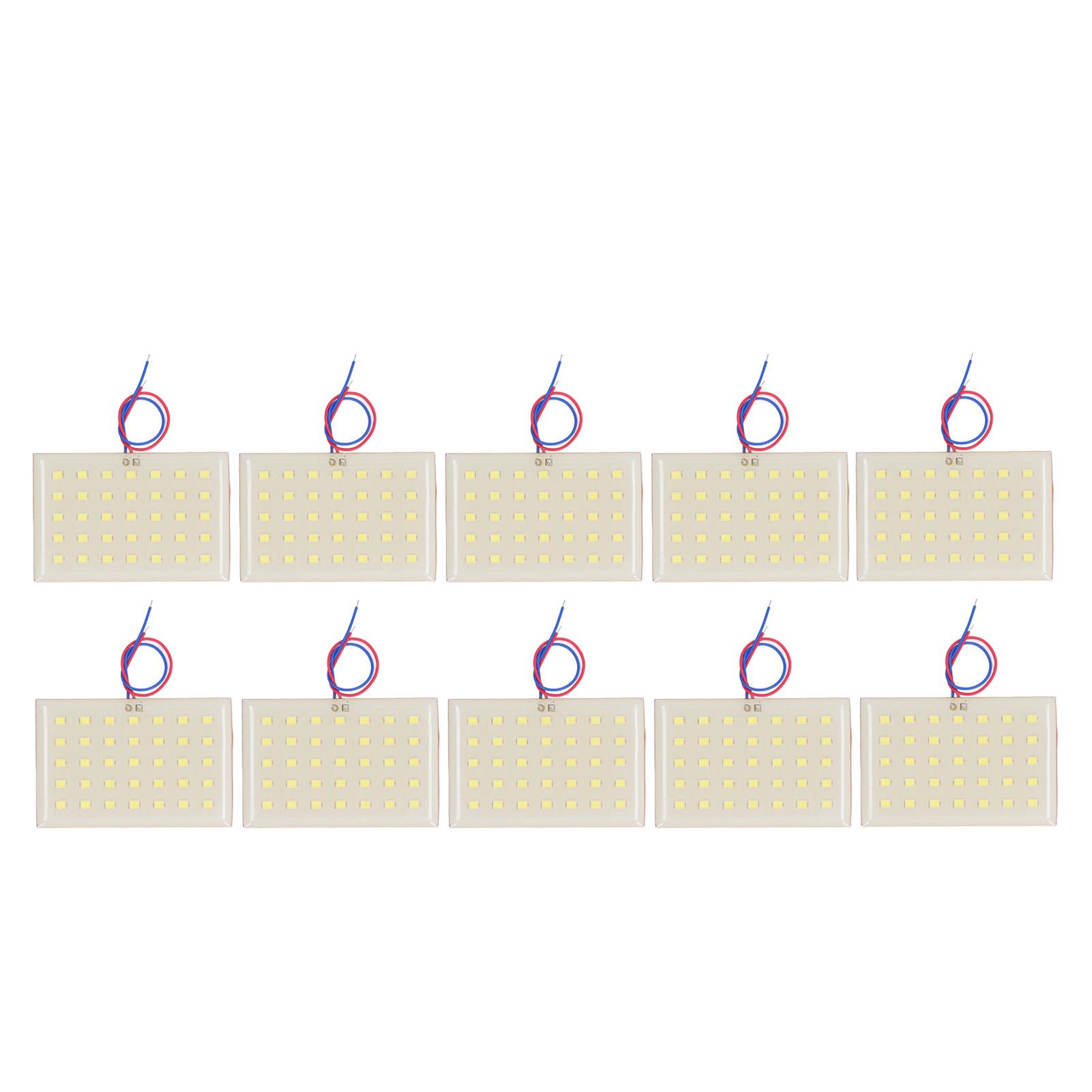 

10 шт. SMD светодиодная лампа, панель 5 Вт 3,2 В 3,7 В для столбового газонного светильника, электронный компонент