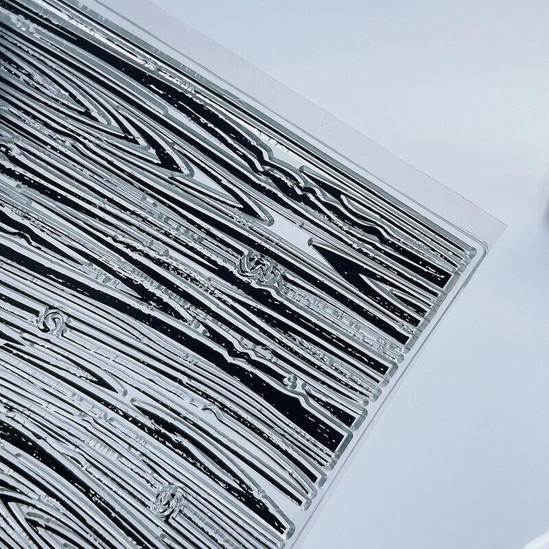 Holzmaserungsbrett, transparentes Silikon, klare Stempel, Siegel für DIY, Scrapbooking, Album, Papier, Karte, dekorative Blätter, Rahmen