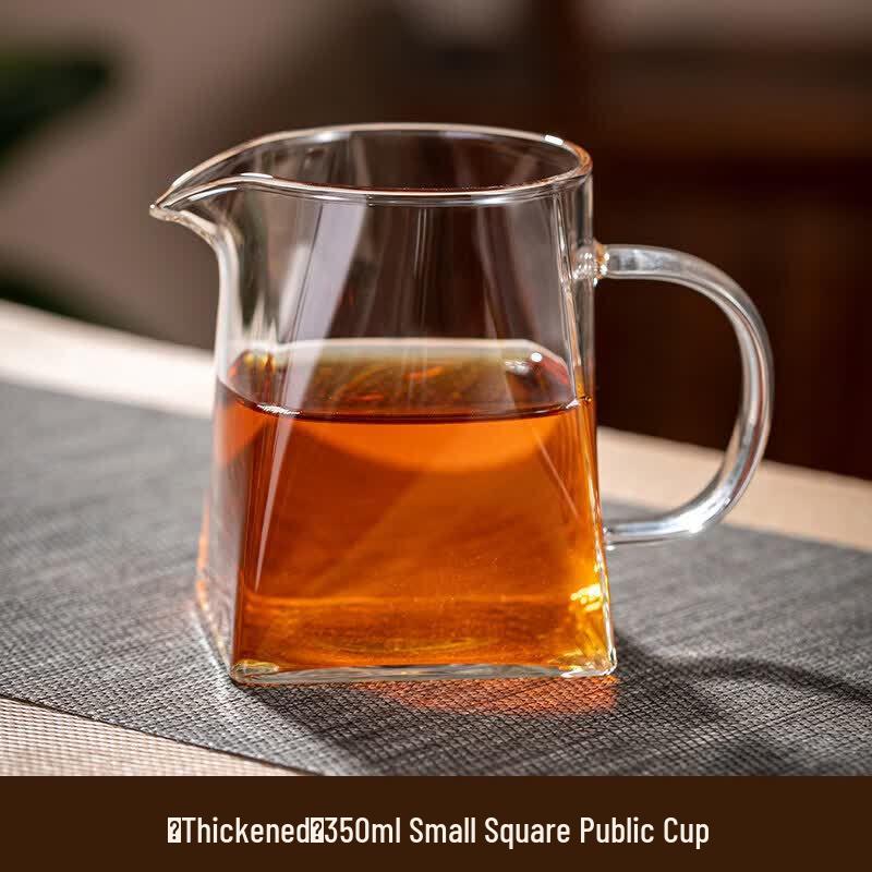 Qiwei Heat-Resistant Glass Tea Pitcher with Filter
