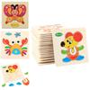 Premium Quality Wooden Puzzle Educational Developmental Baby Kids Training Toy With Fashion Style