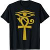Egyptian Eye Of Horus Ankh Egypt Archaeologist T-Shirt(1)