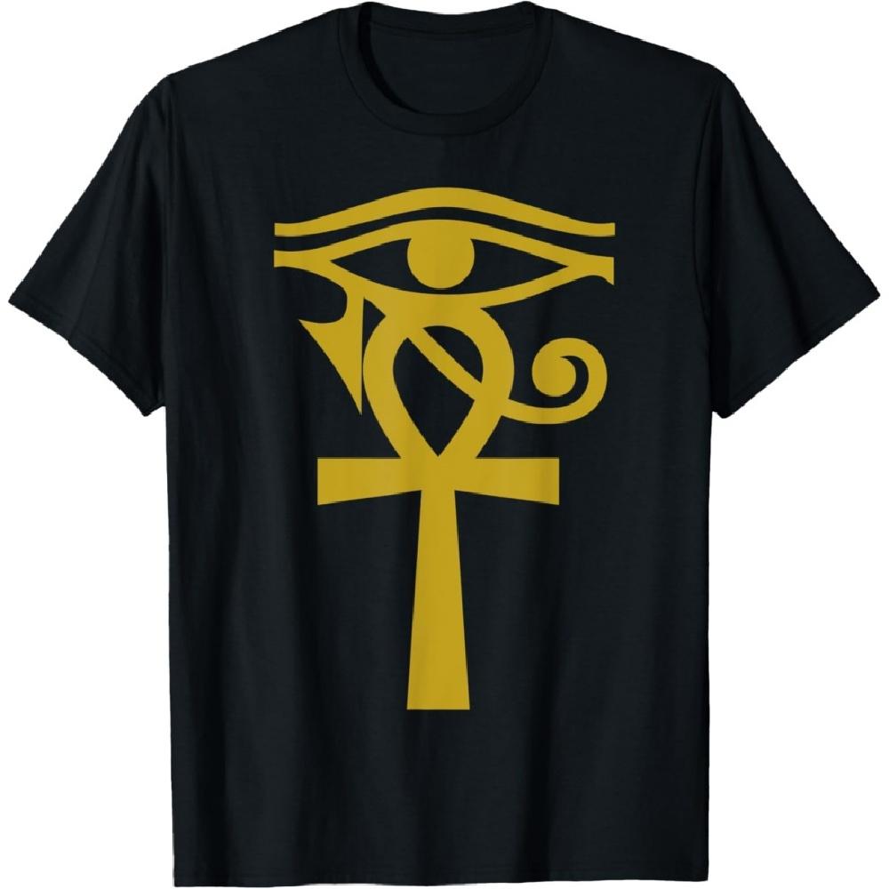 

Egyptian Eye Of Horus Ankh Egypt Archaeologist T-Shirt(1) XXXXXL чорний