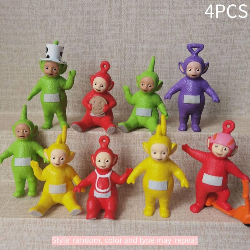 Niedliche PVC Kinderfigur Spielzeug Geschenk Teletubbies Handyhülle Zubehör 5-9cm/1.96-3.54in)