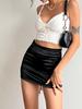 Syvent Mini Mini Perfect for and More Women's Skirt, Tight, Sexy, Slimming, Length, Spring/Summer, Elegant, Black, Commuting, Hostessing, Parties,
