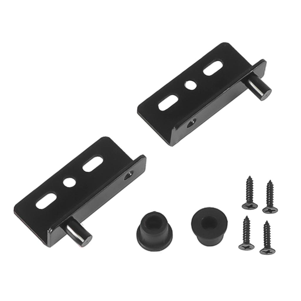 Hinge Set With Screws And Versatile For Wooden Doors