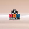 Innovative Playful And Letter Design Pin Badge With Humor Ideal For Gift Dads