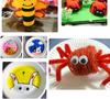 HJ Doll Black Moving Doll Toy DIY Handmade Eyes, Eyes, Eyes, Eyes, Stick-On (15mm, 1000pcs)