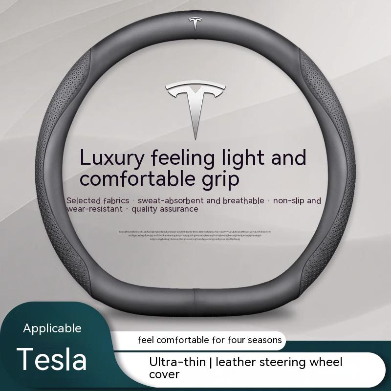 Car Steering Wheel Cover For Tesla Model 3 Model S Model Y Model X Roadster 2019-2025 Auto interior Steering Wheel Accessories