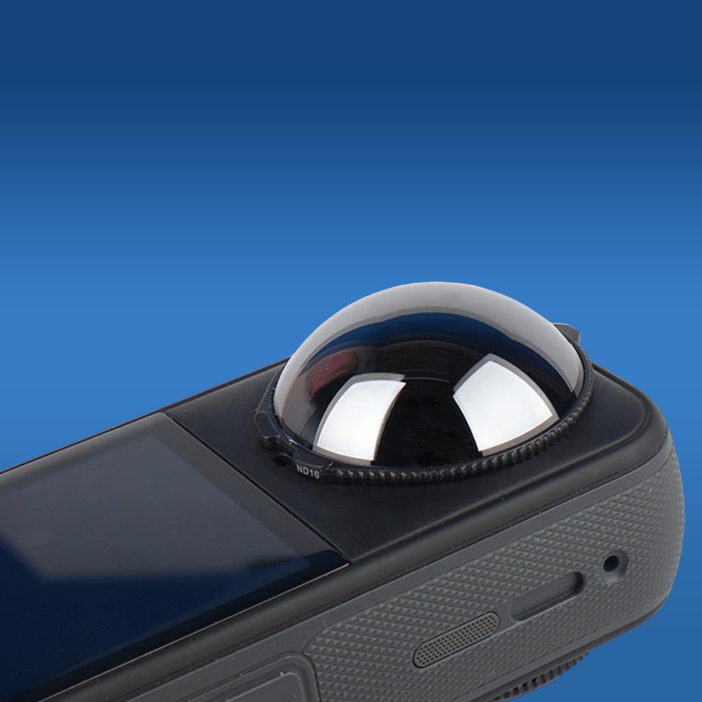 2pcs Anti-Glare Filter Cinematic Motion Blur Lens Filter Set Light Reduction Screw On Action Camera Accessories for X5