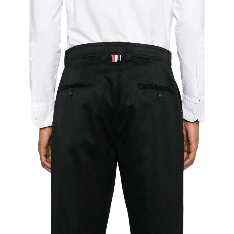 THOM BROWNE Pressed Crease Tapered Leg Chinos MTU335WF0576001