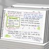 60 Sheets Notebook Side-Bound Journal Multi-functional Lined Notebook  Note-Taking